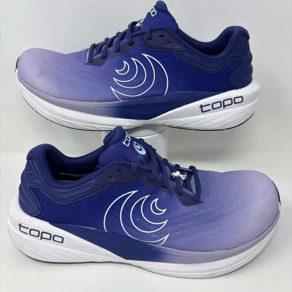 Topo Athletic Phantom 4 Women's Size 11 Purple Blue Running Shoes Sneakers